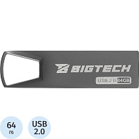 Флешка USB 2.0 64 ГБ BigTech (UFD016) фото Флешка USB 2.0 64 ГБ BigTech (UFD016)
