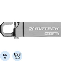 Флешка USB 3.0 64 ГБ BigTech (UFD023) фото Флешка USB 3.0 64 ГБ BigTech (UFD023)