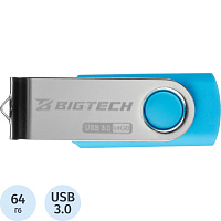 Флешка USB 3.0 64 ГБ BigTech (UFD026) фото Флешка USB 3.0 64 ГБ BigTech (UFD026)