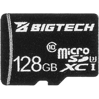Карта памяти 128 ГБ micro SD BigTech UMSDC-003 UHS-I U3 V30 фото Карта памяти 128 ГБ micro SD BigTech UMSDC-003 UHS-I U3 V30