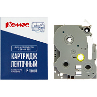 Картридж Комус TZE-951 для принтера этикеток Brother (24 мм х 8 м, цвет ленты металлизированный, шрифт черный) фото Картридж Комус TZE-951 для принтера этикеток Brother (24 мм х 8 м, цвет ленты металлизированный, шрифт черный)