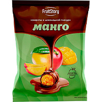 Конфеты шоколадные FruitStory Манго 500 г фото Конфеты шоколадные FruitStory Манго 500 г