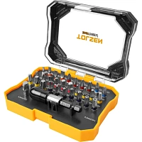 Набор бит 1/4,PH,PZ,Hex,Torx,Slotted,TorxTR,Square,32предм.TOLSEN, TT20377