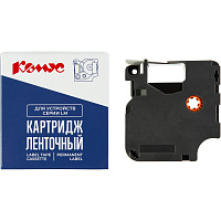 Картридж Комус D-S0720680/40913 для принтера этикеток (9 мм х 7 м, цвет ленты белый, шрифт черный) фото Картридж Комус D-S0720680/40913 для принтера этикеток (9 мм х 7 м, цвет ленты белый, шрифт черный)