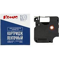 Картридж Комус D-S0720580/45018 для принтера этикеток (12 мм х 7 м, цвет ленты желтый, шрифт черный) фото Картридж Комус D-S0720580/45018 для принтера этикеток (12 мм х 7 м, цвет ленты желтый, шрифт черный)