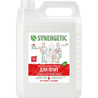 Средство для чистки плит Synergetic от жира и нагара 5 л фото Средство для чистки плит Synergetic от жира и нагара 5 л