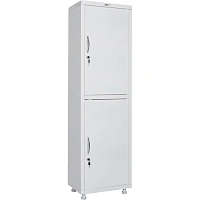 Шкаф медицинский 1-створчатый HILFE "МД 1 1650/SS" 1755х500х320 мм, белый, S26199201009