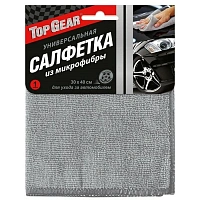Салфетка автомобильная из микрофибры Top Gear 30х40 80x20 №1, 72532