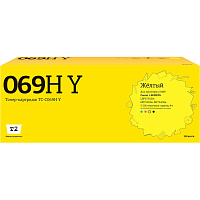 Картридж лазерный T2 069H TC-C069H Y/5095C002AA для Canon желтый совместимый повышенной емкости фото Картридж лазерный T2 069H TC-C069H Y/5095C002AA для Canon желтый совместимый повышенной емкости