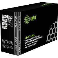 Картридж лазерный Cactus 151X CS-W1510X/W1510X для HP черный совместимый повышенной емкости фото Картридж лазерный Cactus 151X CS-W1510X/W1510X для HP черный совместимый повышенной емкости