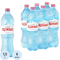 Вода минеральная Легенда Гор Архыз газированная 1.5 л фото Вода минеральная Легенда Гор Архыз газированная 1.5 л