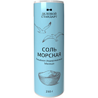 Соль Деловой Стандарт морская йодированная 250 г фото Соль Деловой Стандарт морская йодированная 250 г