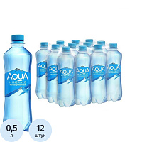 Вода питьевая Aqua Minerale негазированная 0.5 л фото Вода питьевая Aqua Minerale негазированная 0.5 л