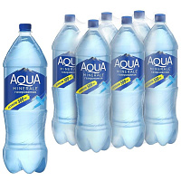 Вода питьевая Aqua Minerale газированная 2 л фото Вода питьевая Aqua Minerale газированная 2 л