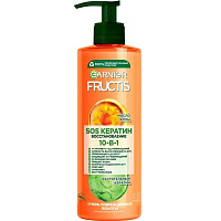 Маска для волос Garnier Fructis SOS Кератин 10 в 1 400 мл фото Маска для волос Garnier Fructis SOS Кератин 10 в 1 400 мл