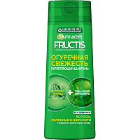 Шампунь Garnier Fructis Огуречная Свежесть для жирных волос 400 мл фото Шампунь Garnier Fructis Огуречная Свежесть для жирных волос 400 мл