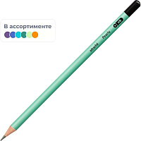 Карандаш чернографитный деревянный HB Attache Pearly заточенный круглый фото Карандаш чернографитный деревянный HB Attache Pearly заточенный круглый