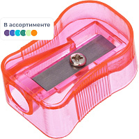 Точилка для карандашей Attache пластиковая/металлическая фото Точилка для карандашей Attache пластиковая/металлическая