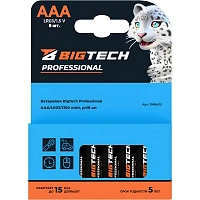 Батарейка BigTech Professional ААA/LR03 бл/8шт фото Батарейка BigTech Professional ААA/LR03 бл/8шт