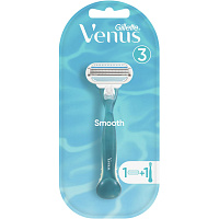 Бритва женская Gillette Venus с 1 сменной кассетой фото Бритва женская Gillette Venus с 1 сменной кассетой