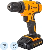 Дрель-шуруповерт аккум.ДА-20Л-2КА с набором оснастки 65 предм.(72/14/36)