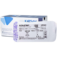 Шовный материал хирургический рассасывающийся Katsan USP 3/0 75 см колющая игла 20 мм 1/2 (12 штук в упаковке) фото Шовный материал хирургический рассасывающийся Katsan USP 3/0 75 см колющая игла 20 мм 1/2 (12 штук в упаковке)