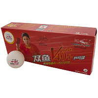 Мяч для настольного тенниса Double Fish 3xxx V111F1 ITTF 40 мм (10 штук) фото Мяч для настольного тенниса Double Fish 3xxx V111F1 ITTF 40 мм (10 штук)