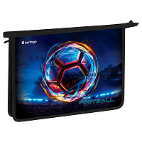 Папка для тетрадей 1 отделение, А4 Berlingo "Cyber Football", 340*245*40 мм, пластик, на молнии фото Папка для тетрадей 1 отделение, А4 Berlingo "Cyber Football", 340*245*40 мм, пластик, на молнии