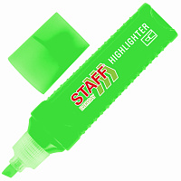 Текстовыделитель STAFF "EVERYDAY HL-707", ЗЕЛЕНЫЙ, линия 1-5 мм, скошенный наконечник, 152543 фото Текстовыделитель STAFF "EVERYDAY HL-707", ЗЕЛЕНЫЙ, линия 1-5 мм, скошенный наконечник, 152543