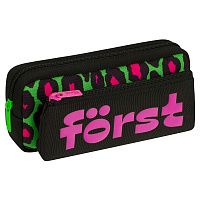 Пенал мягкий 2 в 1, 1 отделение, 205*80*40 Forst "Cool", съемная косметичка на липучке