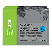 Картридж струйный CACTUS (CS-C6656A) для HP Deskjet 5150/5550/5600/5850, черный фото Картридж струйный CACTUS (CS-C6656A) для HP Deskjet 5150/5550/5600/5850, черный