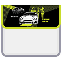 Папка для тетрадей 1 отделение, ArtSpace "Racing", А5, пластик, на липучке фото Папка для тетрадей 1 отделение, ArtSpace "Racing", А5, пластик, на липучке