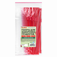 Пакеты для заморозки продуктов, 3 л, КОМПЛЕКТ 30 шт., с замком-застежкой (слайдер), LAIMA фото Пакеты для заморозки продуктов, 3 л, КОМПЛЕКТ 30 шт., с замком-застежкой (слайдер), LAIMA