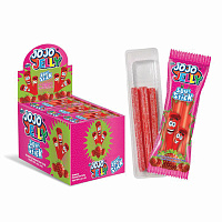 Кислые трубочки JOJO JELLY "Жевательный мармелад" со вкусом клубники, 20 г, КОНФИТОЙ, КТ94680 фото Кислые трубочки JOJO JELLY "Жевательный мармелад" со вкусом клубники, 20 г, КОНФИТОЙ, КТ94680