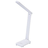 Настольная лампа / светильник беспроводная SONNEN PT-102, USB, LED, 3 Вт, 3 режима, белый, 238777