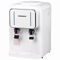 Кулер для воды SONNEN TSE-02W, настольный, НАГРЕВ/ОХЛАЖДЕНИЕ ЭЛЕКТРОННОЕ, 2 крана, белый, 456173 фото Кулер для воды SONNEN TSE-02W, настольный, НАГРЕВ/ОХЛАЖДЕНИЕ ЭЛЕКТРОННОЕ, 2 крана, белый, 456173