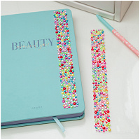 Наклейки акриловые MESHU "Colorful line", 25*7,8см, стразы, 500 наклеек, инд. уп., европодвес фото Наклейки акриловые MESHU "Colorful line", 25*7,8см, стразы, 500 наклеек, инд. уп., европодвес