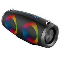 Колонка портативная Smartbuy BOOM JR, 16Вт, Bluetooth, MP3, FM-радио, подстветка, micro SD, черный фото Колонка портативная Smartbuy BOOM JR, 16Вт, Bluetooth, MP3, FM-радио, подстветка, micro SD, черный