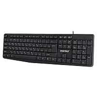 Клавиатура Smartbuy ONE 220, USB мультимедийная, черный фото Клавиатура Smartbuy ONE 220, USB мультимедийная, черный