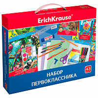 Набор первоклассника Erich Krause 43 предмета фото Набор первоклассника Erich Krause 43 предмета