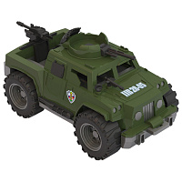 Военная машина игрушечная БОЕВАЯ "Дозор", пластиковая, 33,1x16,6x15,6 см, НОРДПЛАСТ, 240 фото Военная машина игрушечная БОЕВАЯ "Дозор", пластиковая, 33,1x16,6x15,6 см, НОРДПЛАСТ, 240