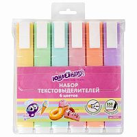 Набор текстовыделителей ЮНЛАНДИЯ 6 шт., АССОРТИ, "COLORSTAR PASTEL", линия 1-4 мм, 151717 фото Набор текстовыделителей ЮНЛАНДИЯ 6 шт., АССОРТИ, "COLORSTAR PASTEL", линия 1-4 мм, 151717