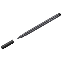 Ручка капиллярная (линер) FABER-CASTELL "Grip Finepen", ЧЕРНАЯ, трехгранная, корпус черный, 0,4 мм, 151699 фото Ручка капиллярная (линер) FABER-CASTELL "Grip Finepen", ЧЕРНАЯ, трехгранная, корпус черный, 0,4 мм, 151699