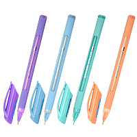 Ручка шариковая масляная BRAUBERG "Extra Glide Soft Pastel", СИНЯЯ, узел 0,7 мм, линия письма 0,35 мм, 144073 фото Ручка шариковая масляная BRAUBERG "Extra Glide Soft Pastel", СИНЯЯ, узел 0,7 мм, линия письма 0,35 мм, 144073