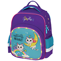 Рюкзак Berlingo Kids "Positive" 36*27*12см, 1 отделение, 2 кармана, эргономичная спинка, LED кант фото Рюкзак Berlingo Kids "Positive" 36*27*12см, 1 отделение, 2 кармана, эргономичная спинка, LED кант
