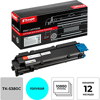 Картридж лазерный Комус TK-5380C для Kyocera голубой совместимый фото Картридж лазерный Комус TK-5380C для Kyocera голубой совместимый