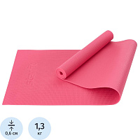 Коврик для йоги Starfit FM-101 PVC 183x61х0.6 см розовый фото Коврик для йоги Starfit FM-101 PVC 183x61х0.6 см розовый