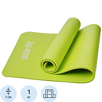 Коврик для йоги Starfit FM-301 NBR 183x61х1 см лаймовый фото Коврик для йоги Starfit FM-301 NBR 183x61х1 см лаймовый
