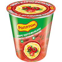 Картофельное пюре Роллтон со вкусом томатов и пряных трав 55 г фото Картофельное пюре Роллтон со вкусом томатов и пряных трав 55 г