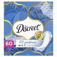 Прокладки женские ежедневные Discreet 0% Perfume Multiform (60 штук в упаковке) фото Прокладки женские ежедневные Discreet 0% Perfume Multiform (60 штук в упаковке)